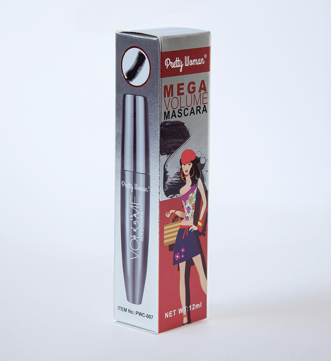 Mascara Mega Volume PWC-007
